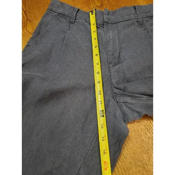 AE American Eagle Womens 8 Tall Pants High‎ Rise Trousers Pleated Wide-Leg - Picture 10 of 12